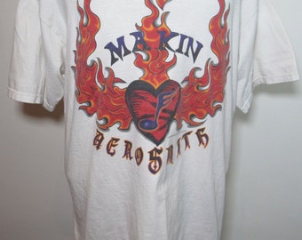 Vintage 90's 1994 Aerosmith Get a Grip Makin T-Shirt Size XL