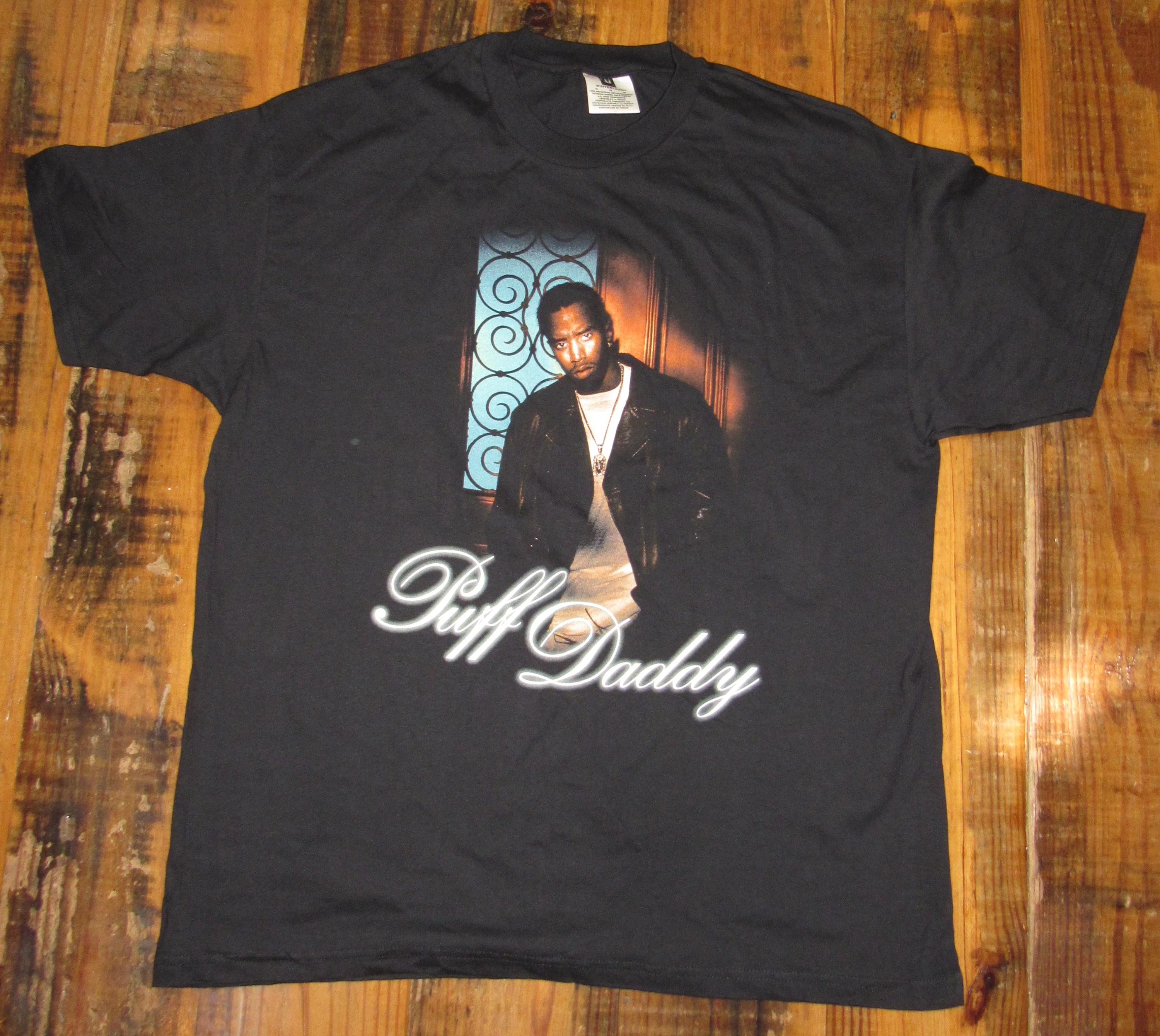 90s Puff Daddy パフダディ Tシャツ デッドストック RAP T Vintage 90's Puff Daddy T-shirt Single Stitch Winterland XL Hip