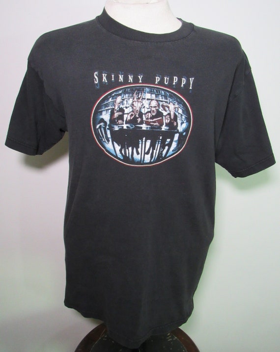 Vintage 90's 1999 Skinny Puppy T-Shirt Size Large - image 1