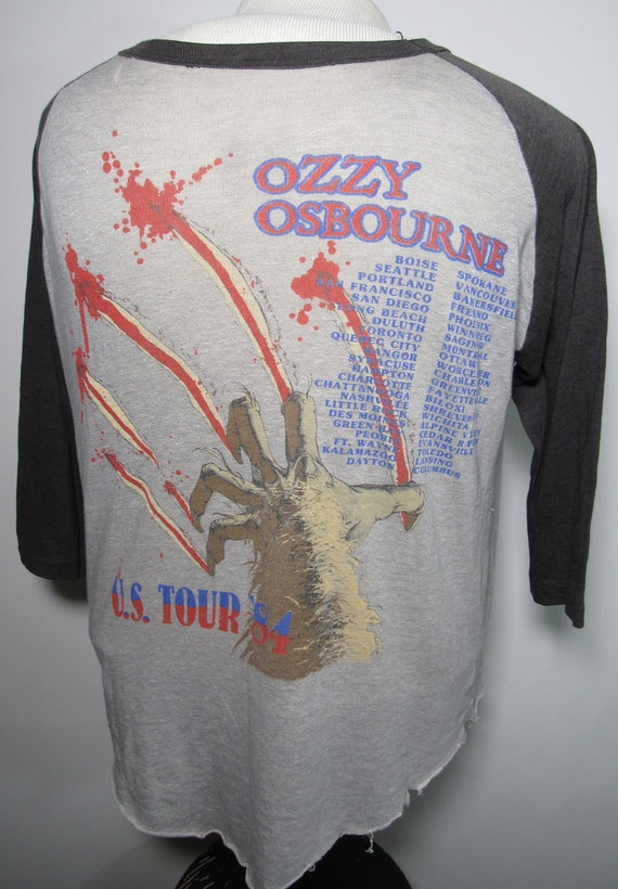 Vintage 80's 1984 Ozzy Osbourne Bark at the Moon … - image 7