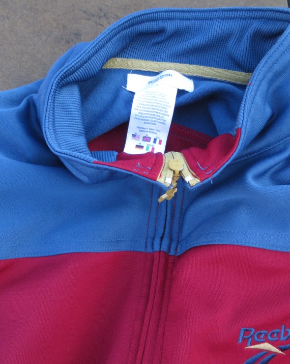Up Chemins Reebok 0xveqauvrw Deux Vintage Rouge Tons Jogging Bleu De Zip 0dvwRqn5