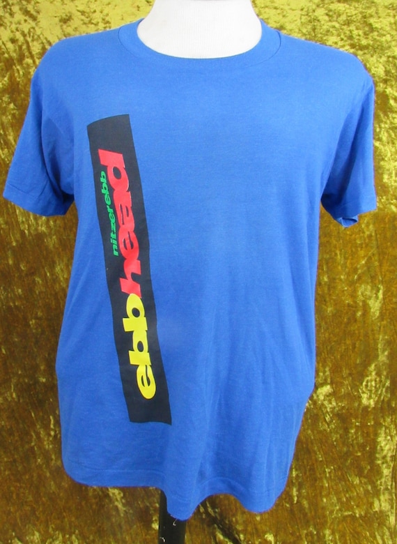 90's 1991 Nitzer Ebb EbbHead Tour T-Shirt Size Lar