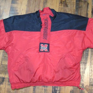 Men's Starter White/Scarlet Nebraska Huskers Breakaway