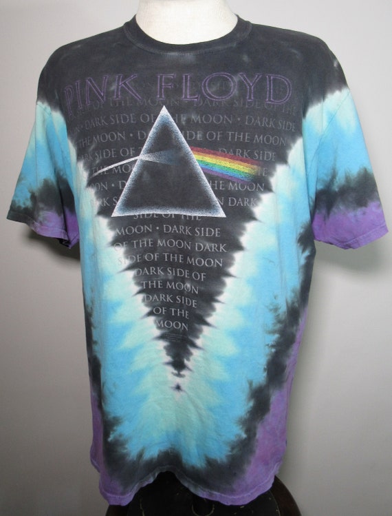 Vintage 90's 1997 Liquid Blue Pink Floyd Dark Side of the