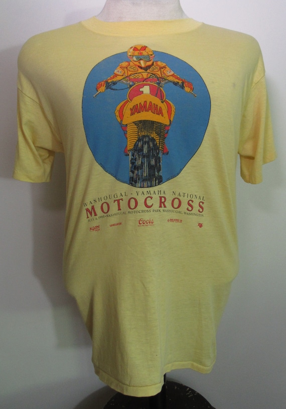 Vintage 1980 80's Yamaha Washougal National Motoc… - image 1