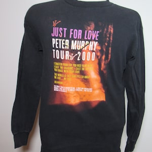 “Peter Murphy ピーターマーフィー　ツアーTシャツ” Peter murphy - Etsy 日本