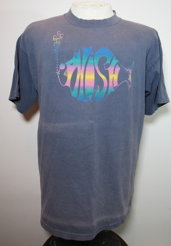 Vintage 90's 1995 Phish Summer Tour T-Shirt Distre