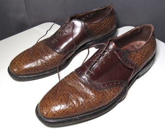 Vintage Allen Edmonds Walton Brown Split Toe Shoes 13B - Etsy