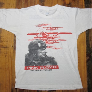 ミュージシャン 1987 Pink Floyd Promotional Baseball T 1987 Pink Floyd Promotional Baseball T