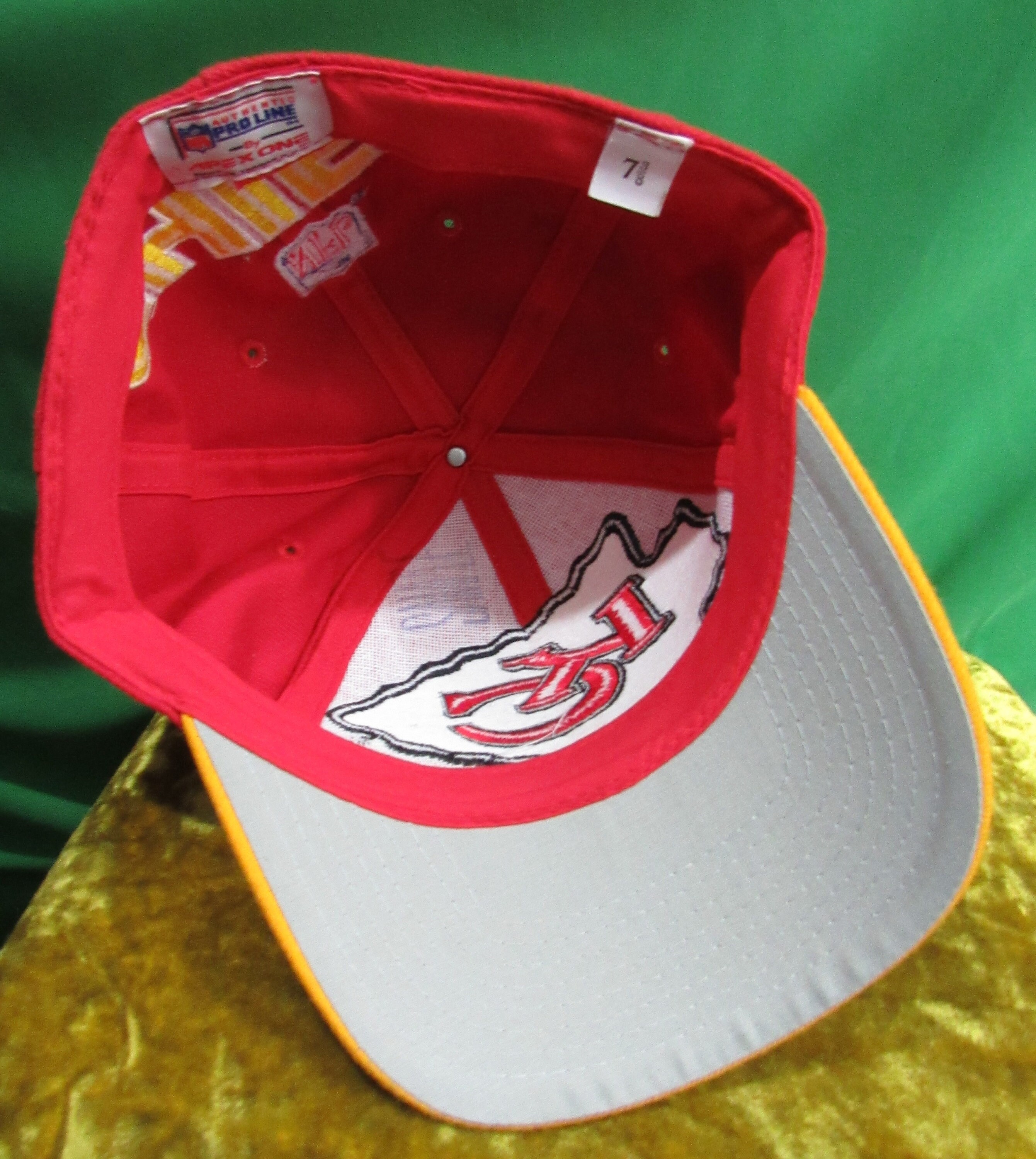 Vintage 90's Kansas City Chiefs NFL Pro Line by Apex One Fitted
