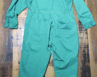 Vintage 80's John Deere Protexall Coveralls Size Large Mechanic