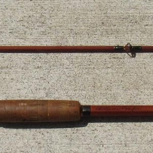 Vintage Phillipson Pacific 7&#39; 86&quot; Bamboo 2 Piece Fishing Rod