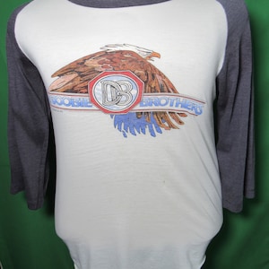 Vintage Doobie Brothers T Shirt Band Tee Concert Cut Off