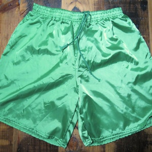 Green Nylon Shorts - Etsy