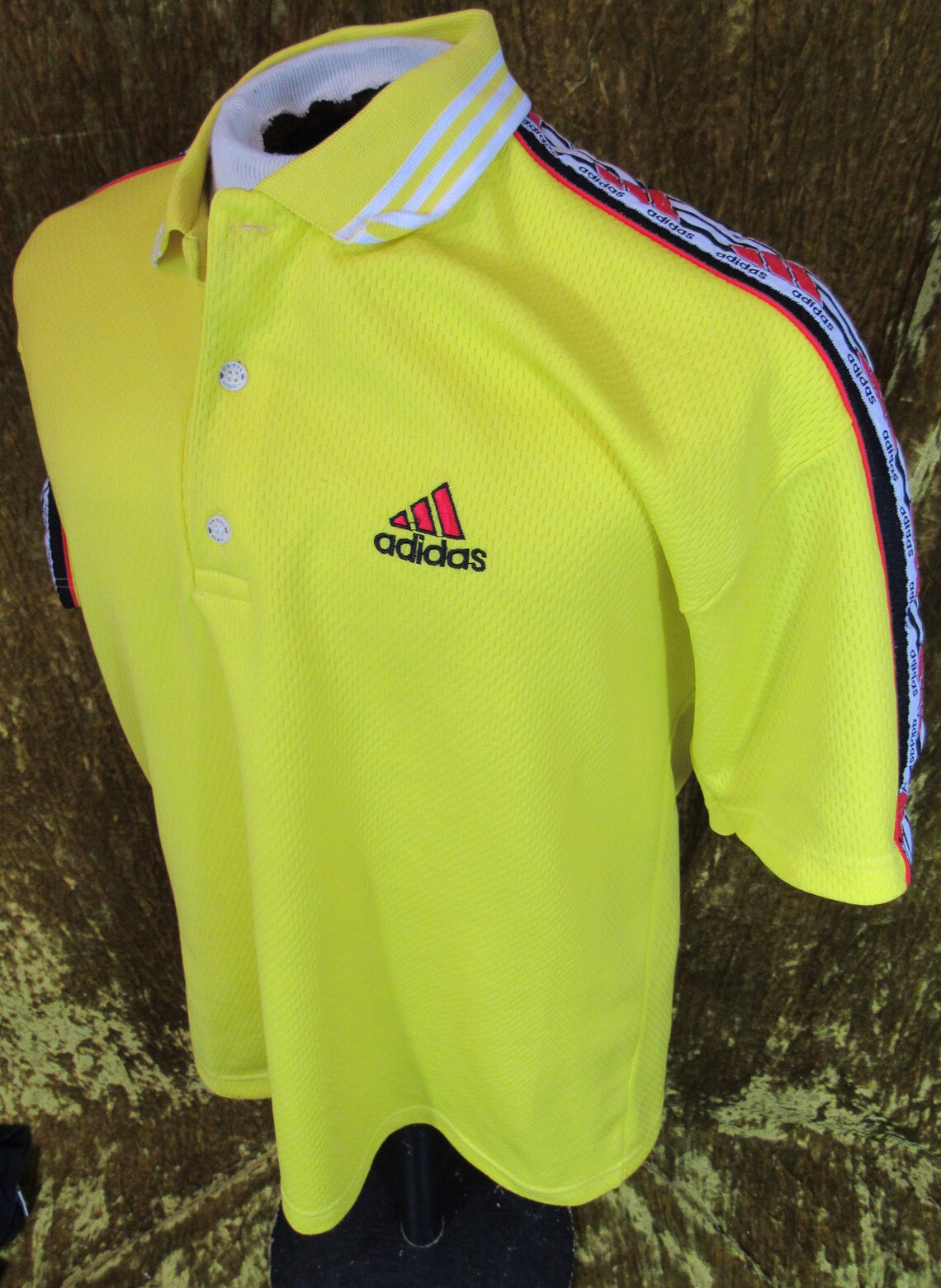 adidas shirt yellow