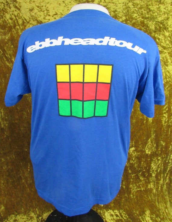 90's 1991 Nitzer Ebb EbbHead Tour T-Shirt Size Large … - Gem