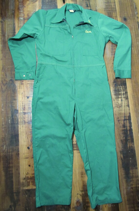 Vintage 80's John Deere Protexall Coveralls Size Large Mechanic Vintage 80's John Deere Protexall Coveralls Size Large Mechanic