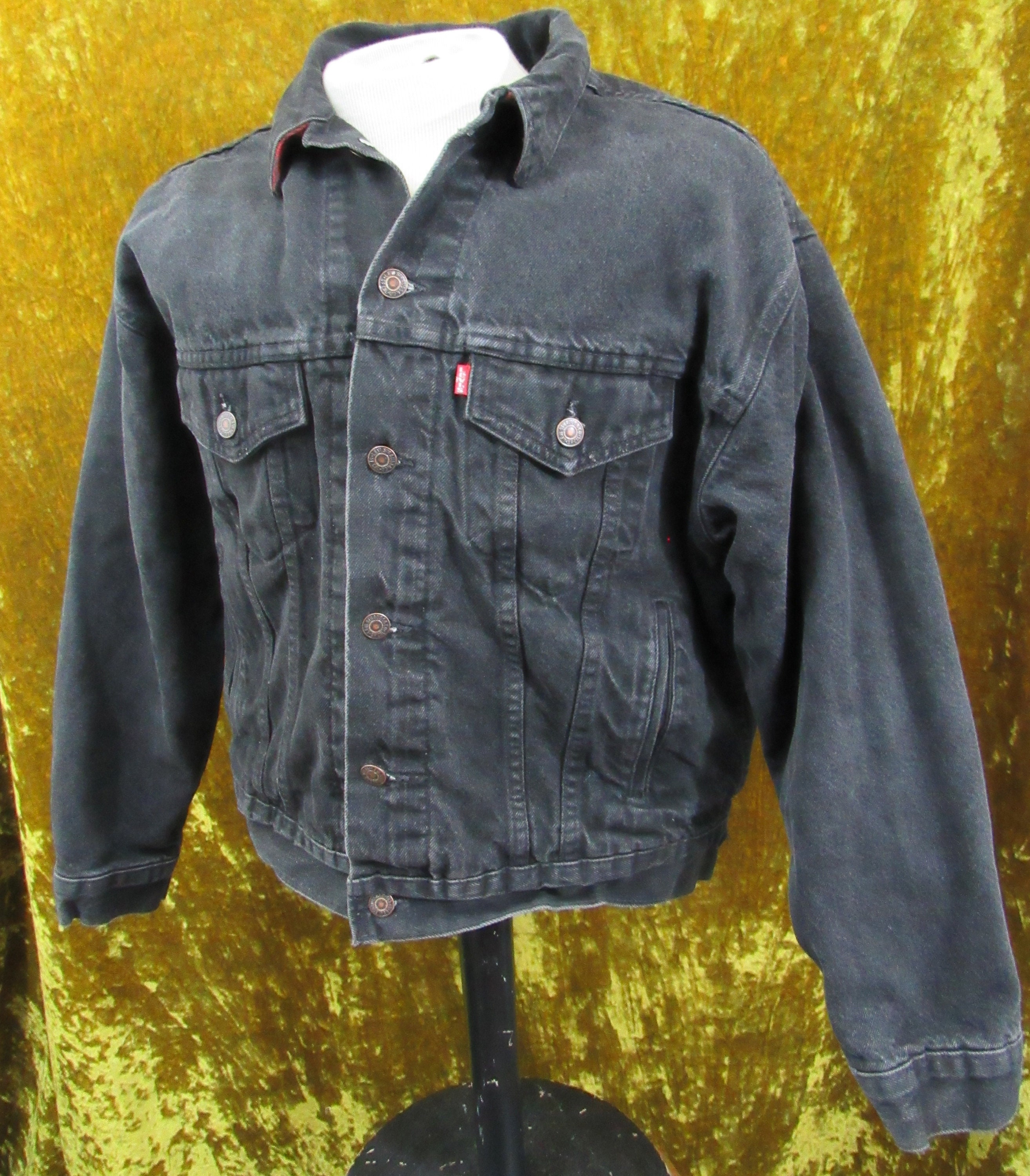 Levis Red Tab Plaid Flannel Lined 