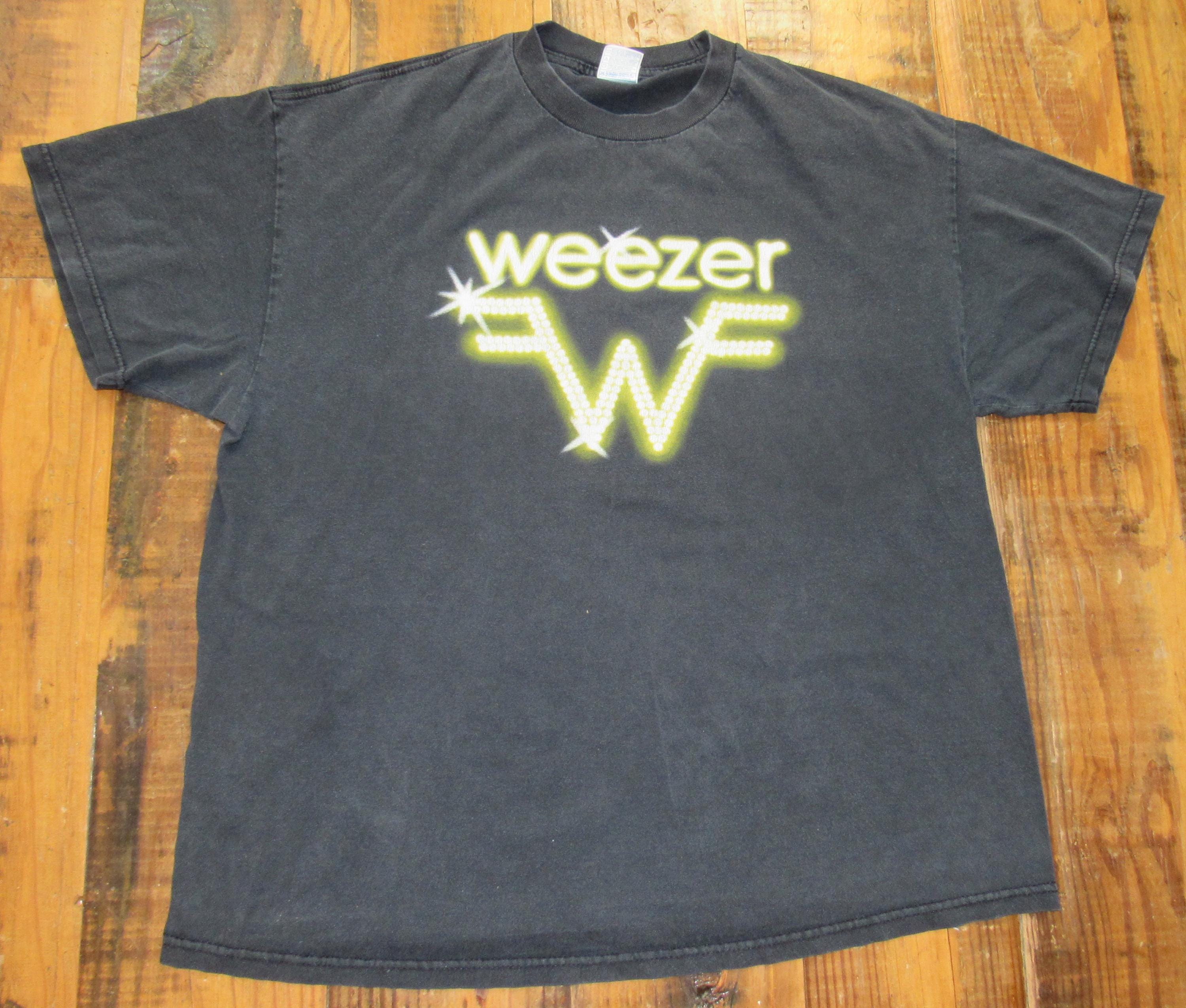 Vintage Y2K Weezer T-shirt Tennessee River Size XL - Etsy