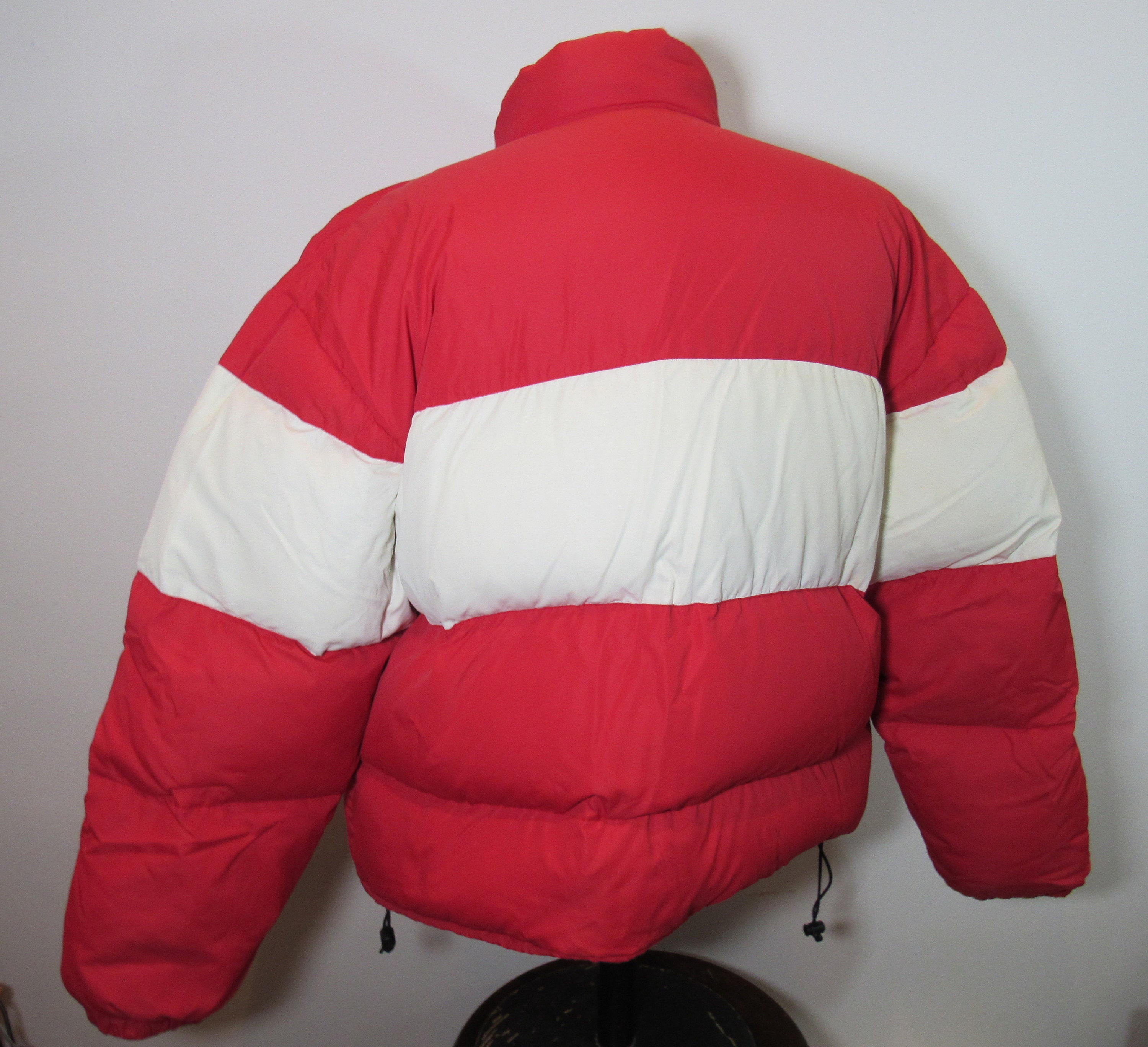Vintage Polo Sport Arctic Challenge Red / White Goose Down Ski 