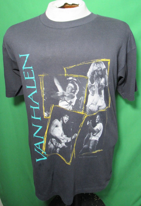 Vintage 80's 1988 Van Halen OU812 Tour Band T-Shir