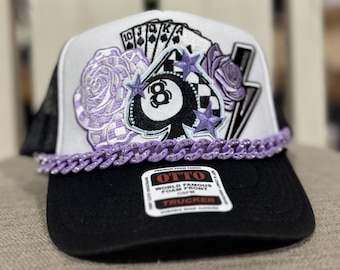 Punky Trucker Hat / Trucker Hat Patch