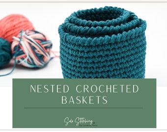 Nested Round Baskets