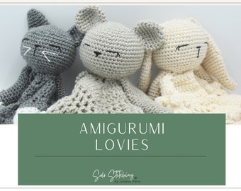 Crocheted Amigurumi Lovies