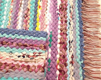 Large Colorful Handmade Rug