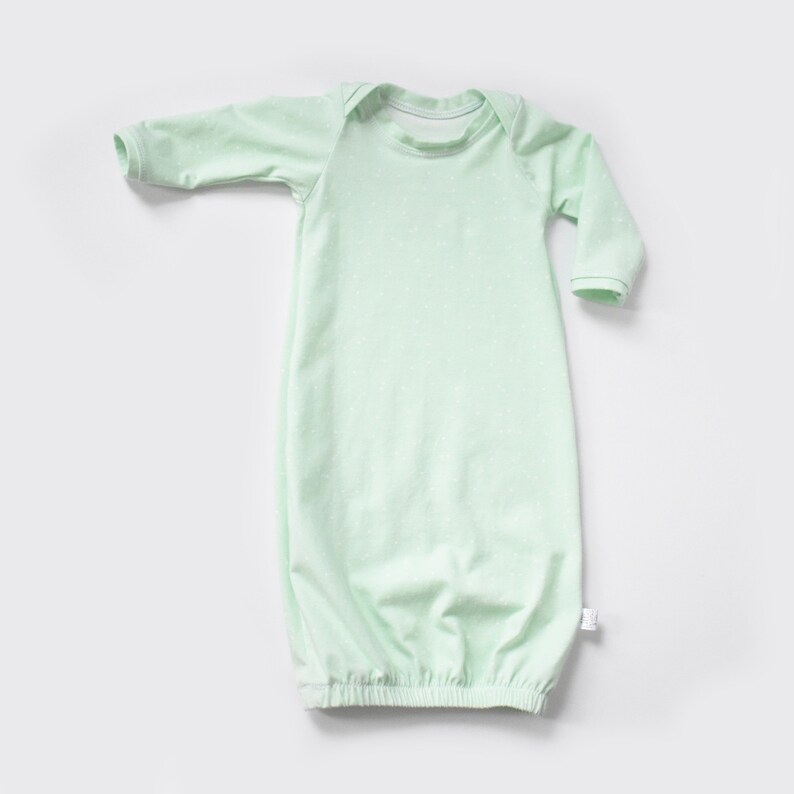 Newborn Baby Layette Gown Gender Neutral Coming Home Outfit | Etsy