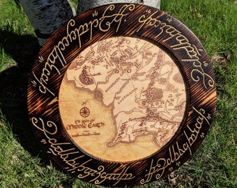 Lord of the Rings Elvish Frame (The Ring of Power J.R.R. Tolkien)