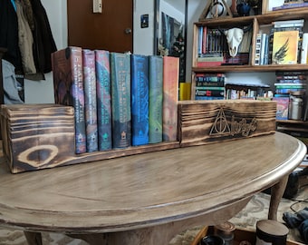 Harry Potter Book Set Display Shelf with Storage (For Hardcover Set) (Books not included)