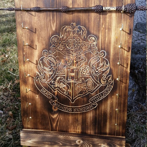 Wand Display Rack for Wizards and Witches