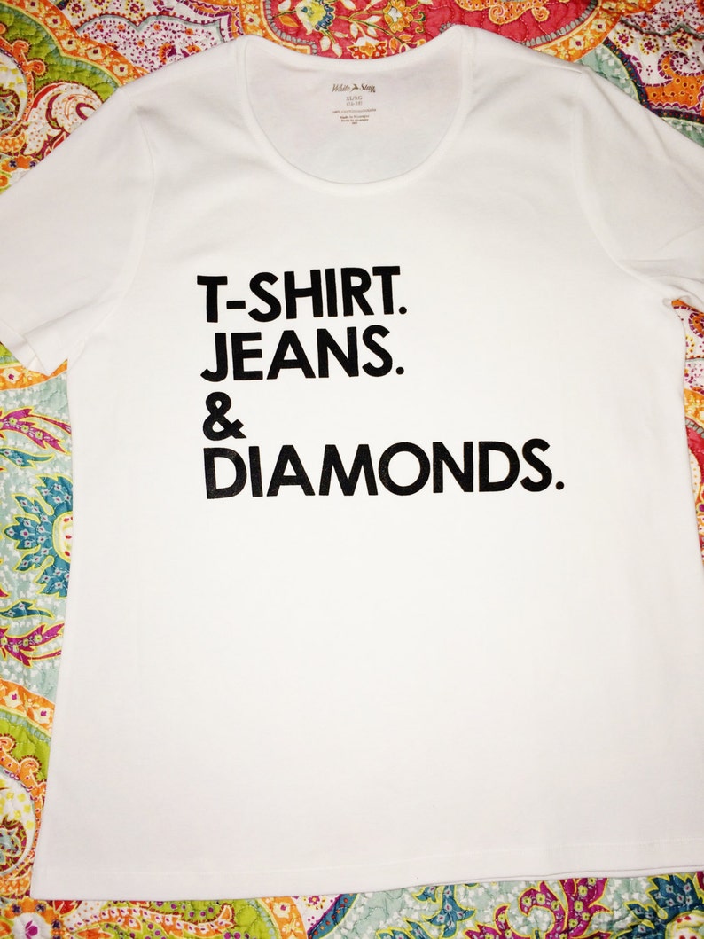 shirts with diamonds on them