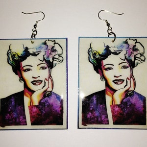 Billie Holiday 2 Earrings