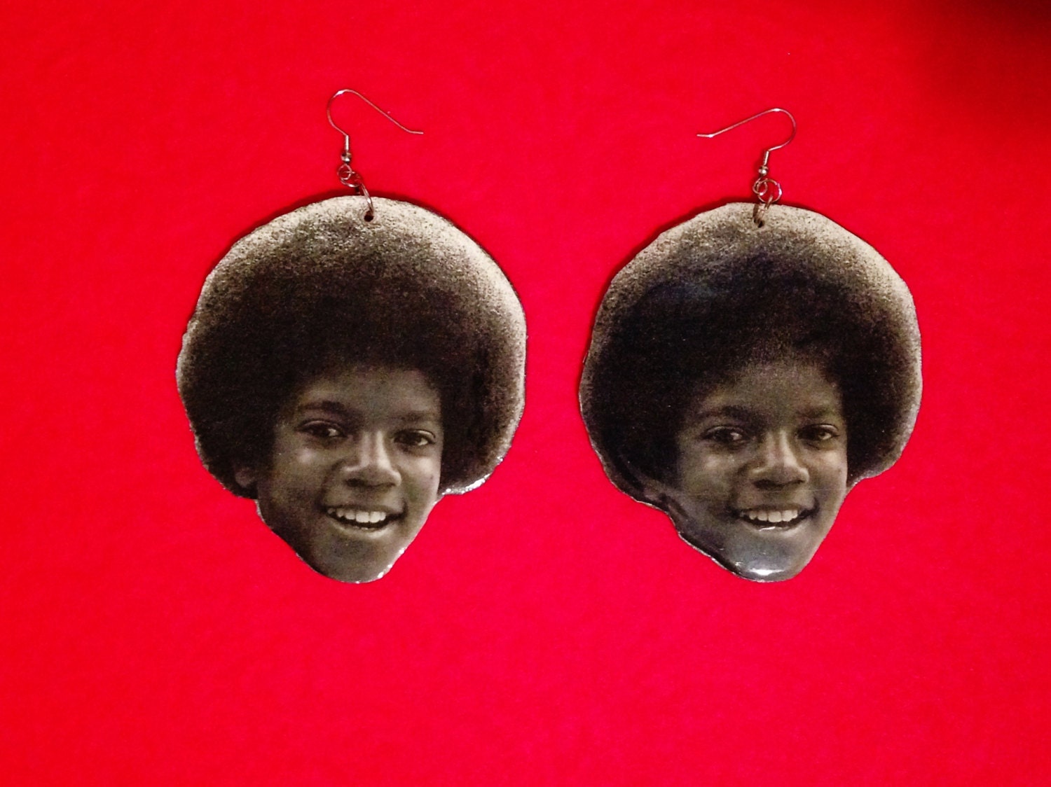 Michael Jackson Earrings Etsy