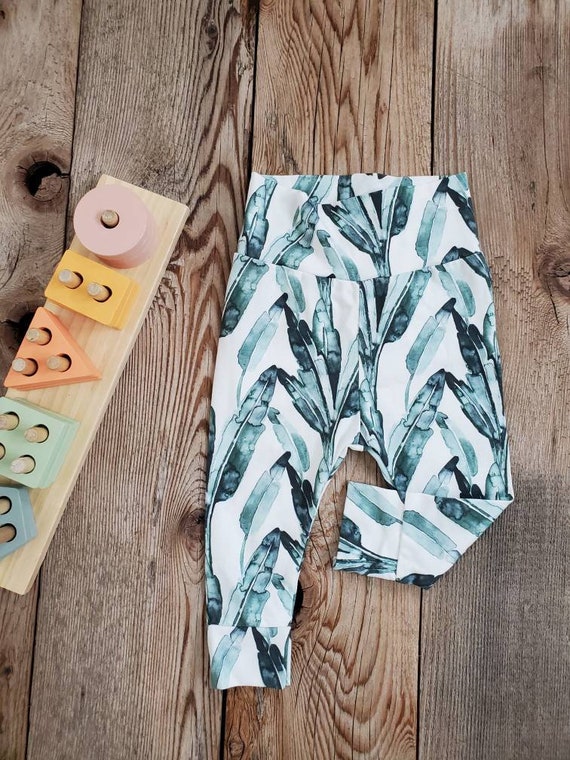 Banana leaf shop leggings