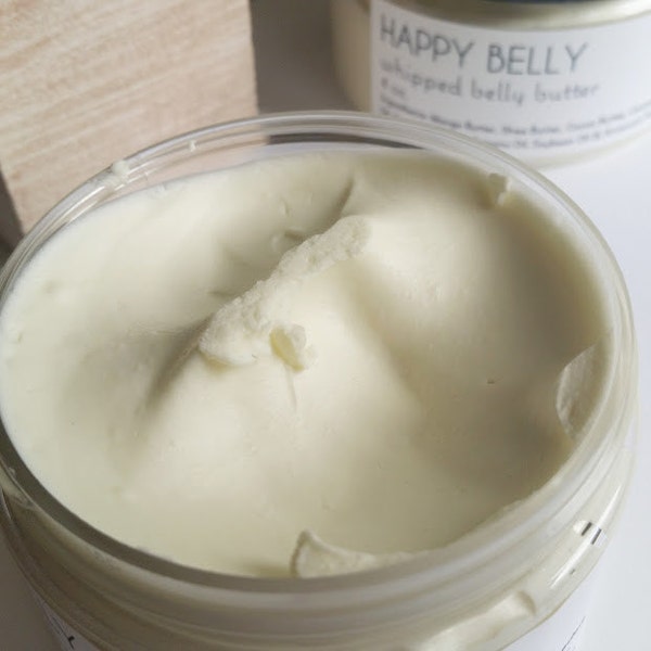 Belly Butter | Pregnancy Lotion | Stretch Mark Cream | Expecting Mothers | Baby Shower | Pregnancy Gift | Maternity | Gifts for Mom | 4 oz