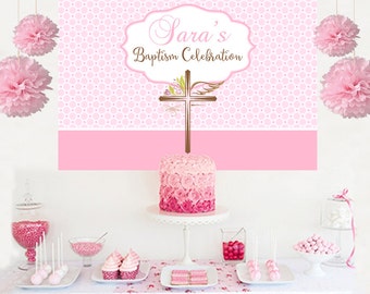 Baptism backdrop | Etsy