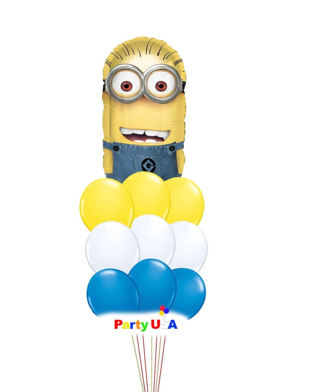 Minion Balloons Despicable Me Birthday Balloons Minions Balloon Bouquet ...