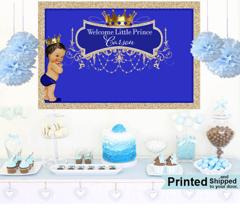 Royal Prince Baby Shower Cake Table Backdrop Prince Baby Boy Etsy Royal Prince Baby Shower Cake Table Backdrop Prince Baby Boy Etsy