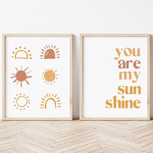 Boho Nursery Printable - You are my Sunshine