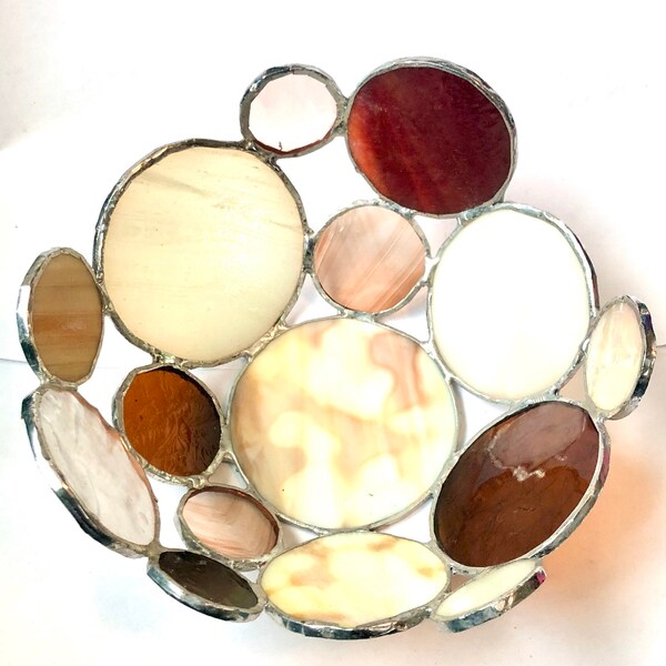 Decorative Glass Bowls Etsy
