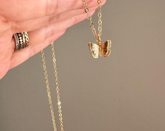 Vlinderbedelketting