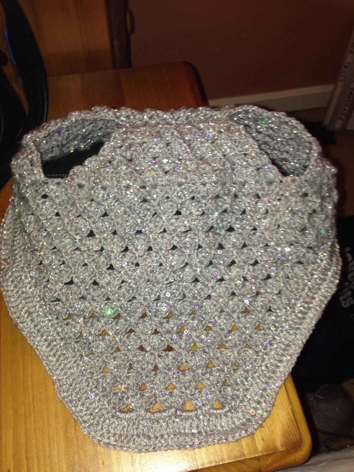 Smart Diamond Trellis Crochet Horse Fly Veil Pattern Etsy