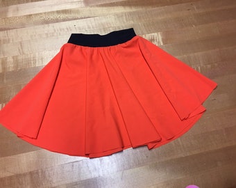 Agaci black top skater skirt