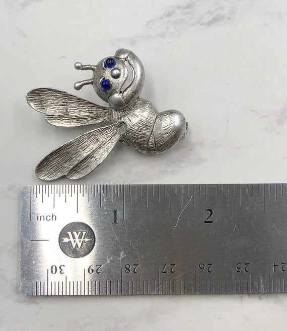 Vintage JJ Honey Bee Brooch - image 6