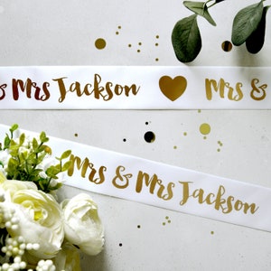 Wedding 48mm Personalised Printed Ribbon