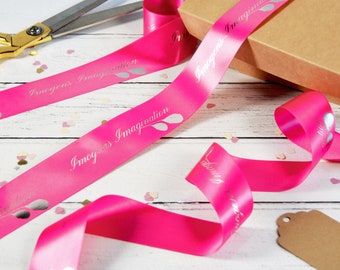 Business Branded 38mm Personalised Printed Ribbon