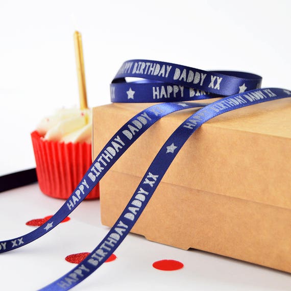 Personalised birthday ribbon deals